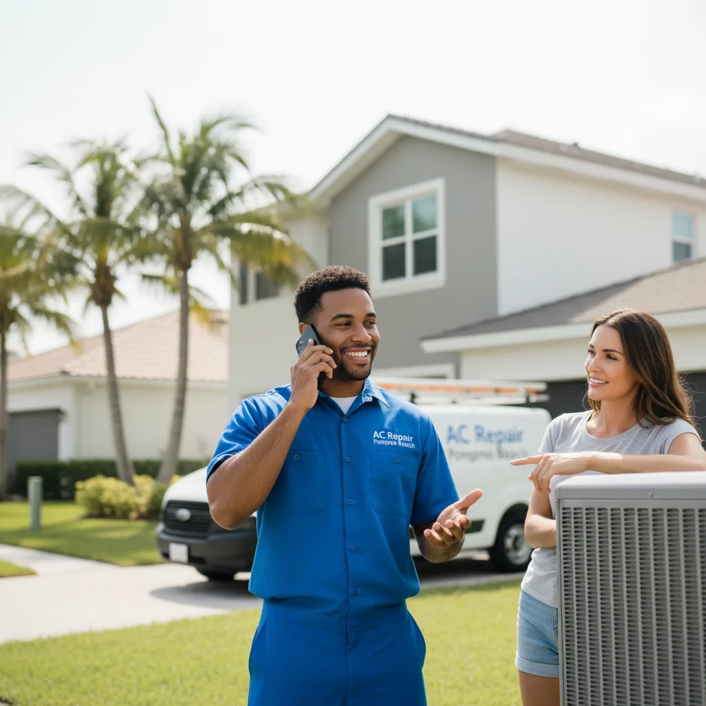 AC Repair Pompano Beach customer support in Burkeville